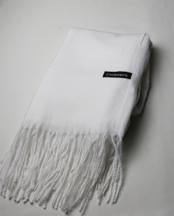 Lenço Cashmere MB Acessórios Branco