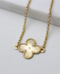 Pulseira MB Semijoias Flor Elo Dourado